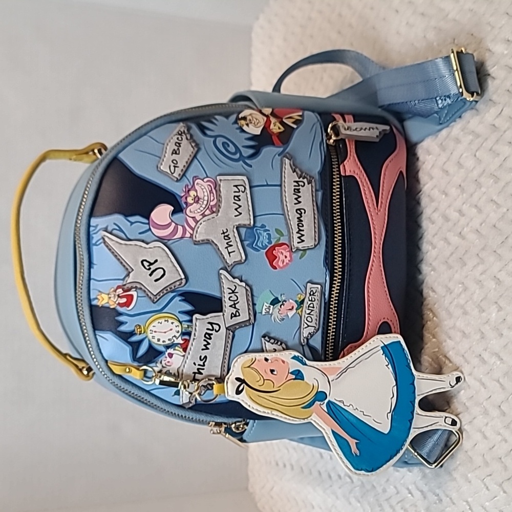 Danielle Nicole Disney Alice in Wonderland Mini Backpack BoxLunch Exclusive